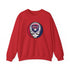 Grateful Dead - Atlanta Braves Stealie Grateful Dead Crewneck Sweatshirt - MLB - StealieShop